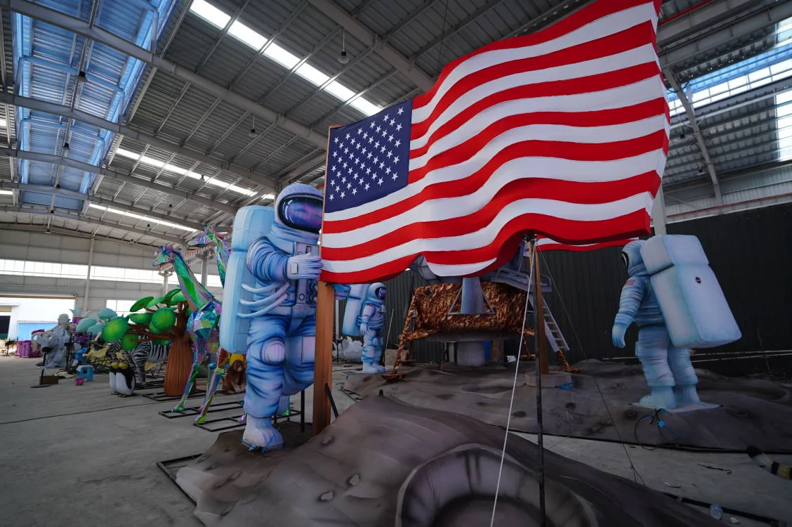 2024 Houston lantern festival display, project view 5